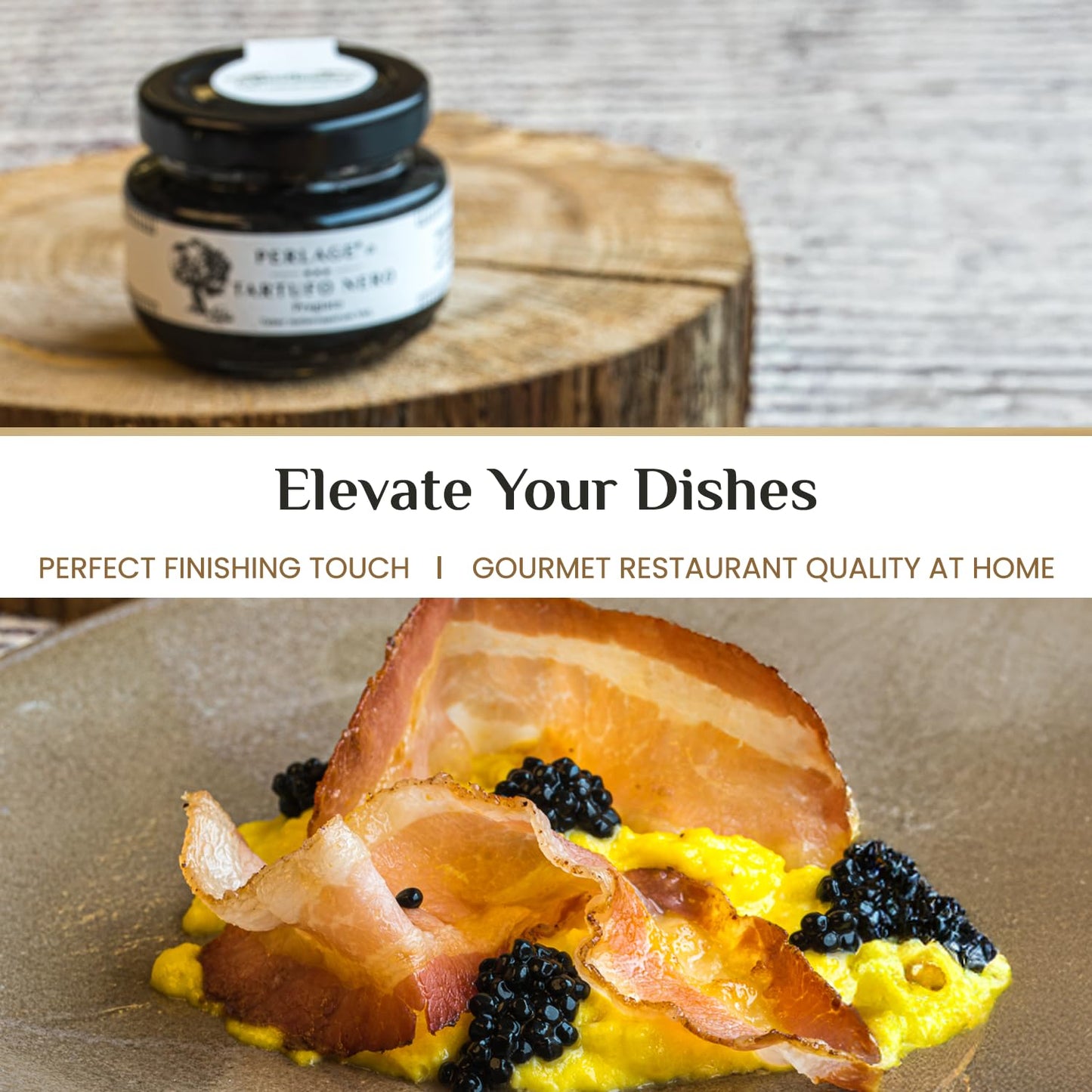 TartufLanghe Black Truffle Caviar Pearls – Luxury Italian Truffle Pearls, Perfect for Enhancing Dishes, Gourmet Gift, Imported From Italy – 50g Jar, 1.76 oz