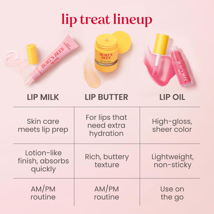 Burt's Bees Vanilla Honey Lip Butter, Repairs Dry Lips, 24 Hour Hydration, Locks in Moisture, Includes Shea and Mango Butters, Antioxidant Rich Vitamin E, Convenient Twist Up Dispenser, 0.5 Oz.
