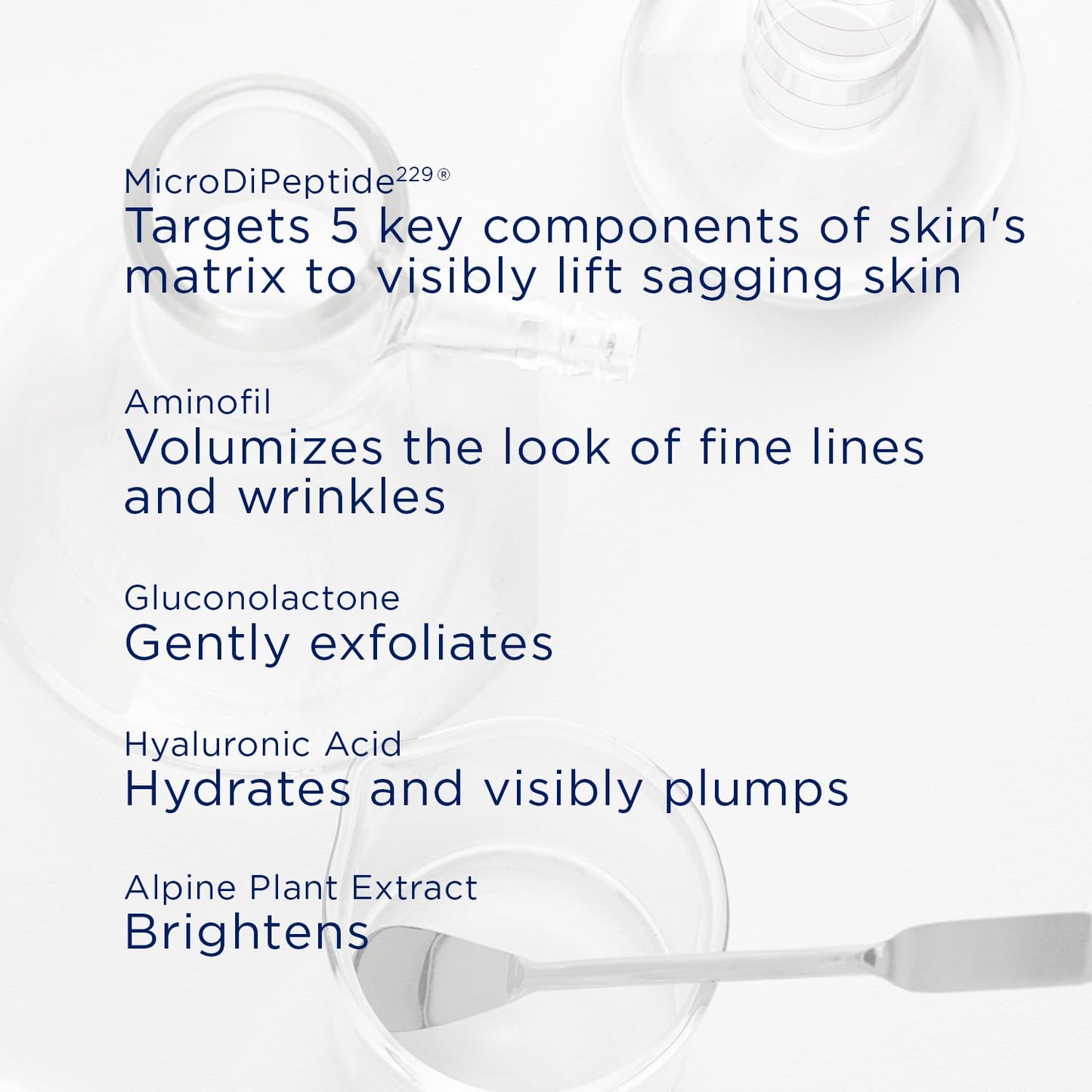 NEOSTRATA Tri-Therapy Lifting Serum, New & Improved Formula, 3D Volumizer, Lifting and Firming Antiaging Serum with Hyaluronic Acid Oil-Free Fragrance-Free, 1 fl. oz.
