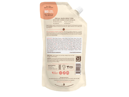 Babo Botanicals Moisturizing Oat & Calendula 2-in-1 Shampoo & Wash – Gentle Cleansing for Dry or Sensitive Skin – Safe for Baby, Toddler, Kids & Family – Lightly Scented – Vegan