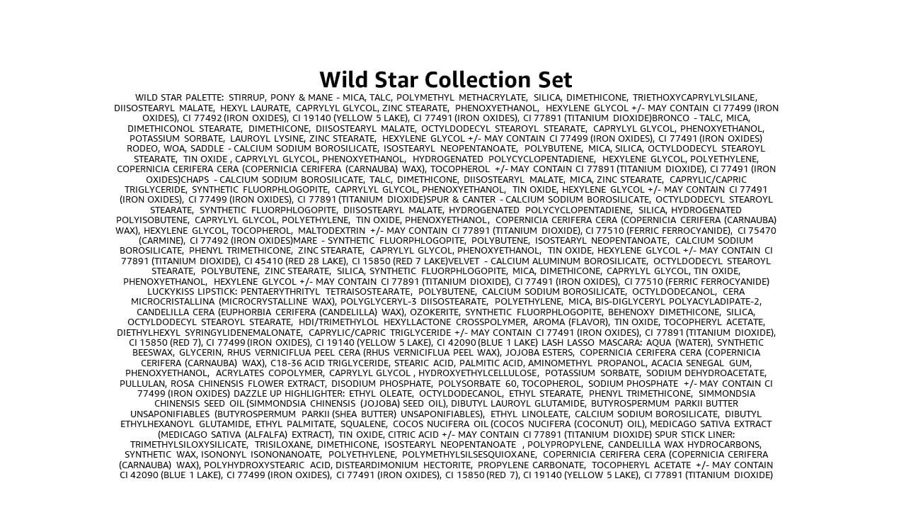ISAMAYA Wild Collection Vegan Color