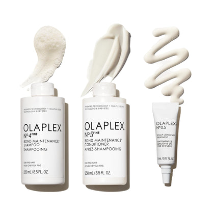 Olaplex Nº. 4 FINE Bond Maintenance Shampoo: Volumize & Strengthen | Gently Cleanse & Non Stripping | For Coily, Curly, Straight, and Wavy