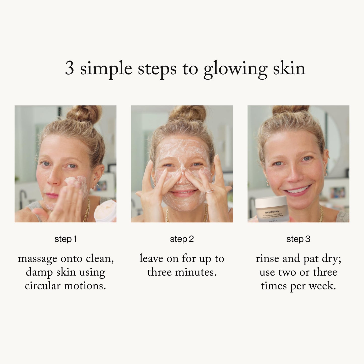 goop Beauty Microderm Exfoliator | Microdermabrasion Scrub to Smooth Textured Skin | Physical & Chemical Exfoliant | Micro-Exfoliating Minerals & Glycolic Acid | 0.5 fl oz
