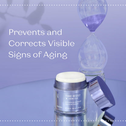 Yonka Time Resist | Anti-Aging Cream with Youth Activating Complex | Firming Anti-Wrinkle Moisturizer for Face and Neck | Paraben-Free | 1.76 oz