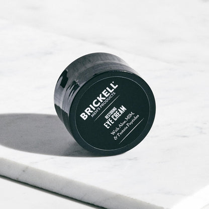 Brickell Men's Ultimate Anti-Aging Routine, Anti-Wrinkle, Night Face Cream and Eye Cream to Reduce Puffiness, Wrinkles, Dark Circles, Under Eye Bags, Natural and Organic, Scented