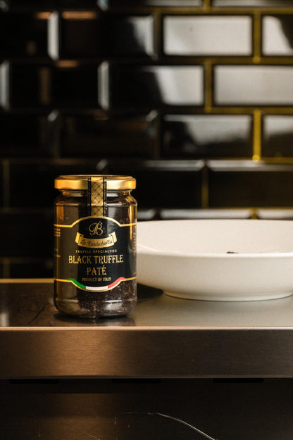 La Rustichella - Black Truffle Patè 3.17 oz (90 gr) - 100% Made in Italy | Vegan, Gluten-Free, Cholesterol-Free