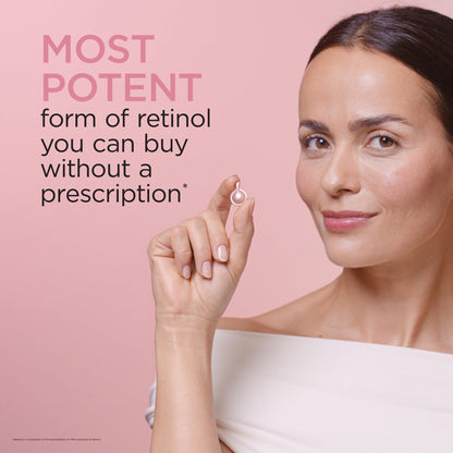 Elizabeth Arden Retinol + HPR Ceramide Rapid Skin Renewing Anti-Aging Face Serum Capsules, Fine Lines & Wrinkles Treatment with Peptides, Vitamin E, & Niacinamide