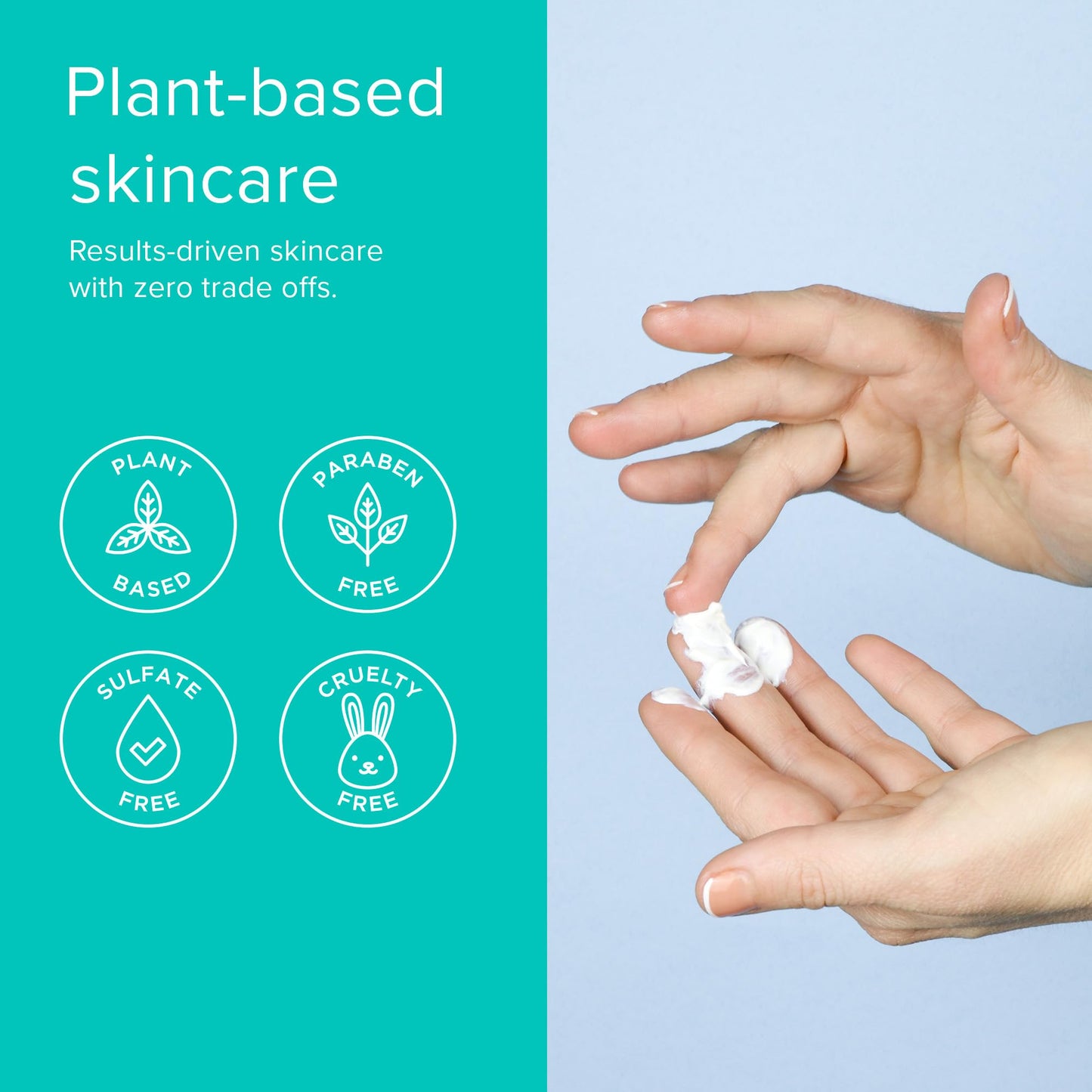 ClarityRx Skin Defense Broad-Spectrum SPF 50, Natural Plant-Based Moisturizing Face & Body Sunscreen With Zinc & Hyaluronic Acid (2 Oz)