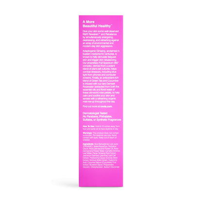 COOLA Organic Rewakening Rosewater Mist Face Spray, Dermatologist Tested Skin Barrier Protection with Ginseng & Green Tea Extract, Vegan and Gluten Free, 1.7 Fl Oz