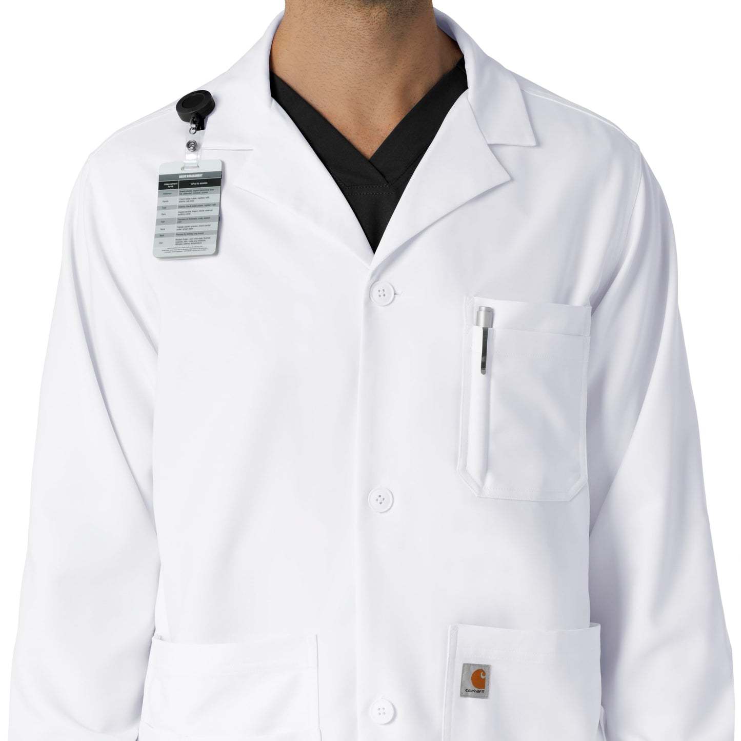 Carhartt Scrubs C71005 Modern Fit Consultation Lab Coat