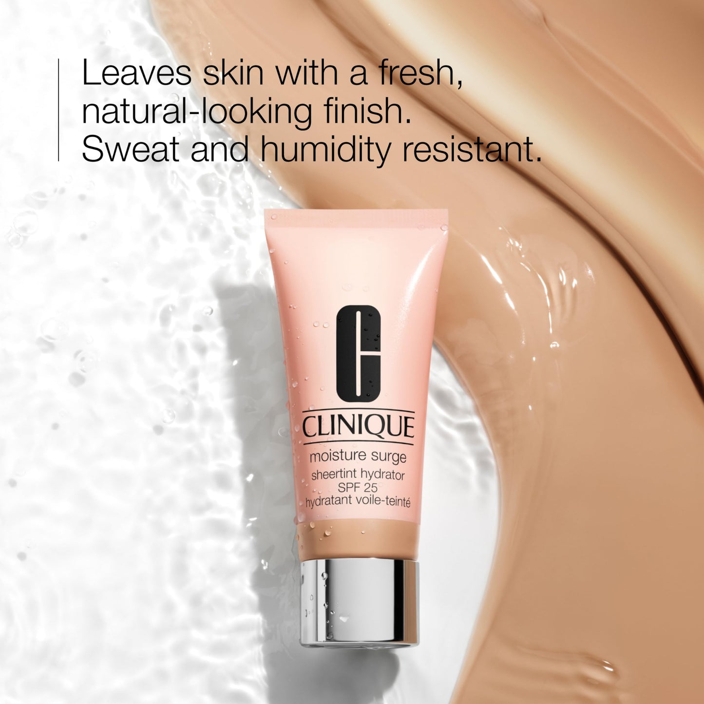 Clinique Moisture Surge Sheertint Hydrator Hydrating Tinted Moisturizer Broad Spectrum SPF 25 With Hyaluronic Acid + Aloe Water For All Skin Types | Sheer Coverage, Natural Finish