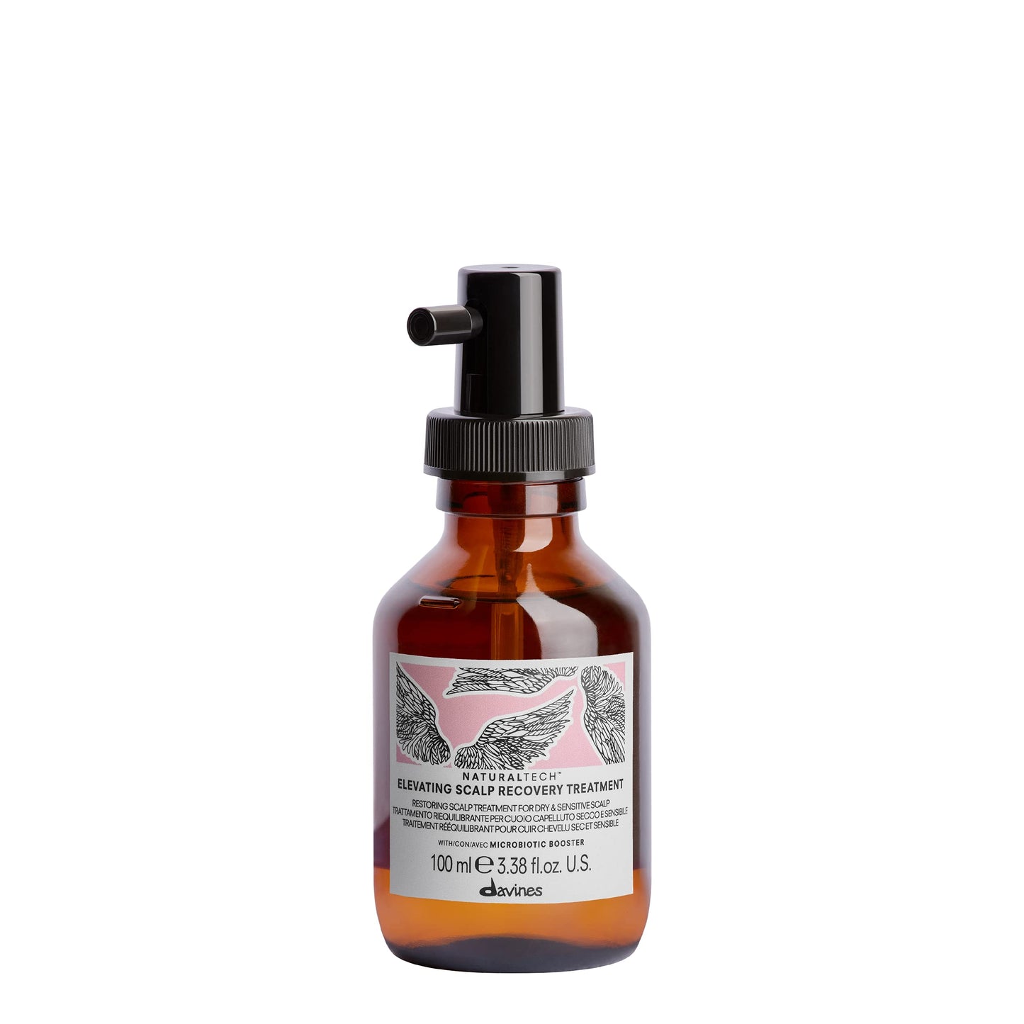 Davines Naturaltech ELEVATING Scalp Recovery Treatment, Leave-On Treatment For Sensitive And Dehydrated Scalp, Help To Reduce Itching And Redness, 3.38 Fl Oz