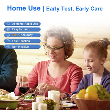 H Pylori Test Kit - 2 Pack Stool Antigen Self-Test for Home Use, 99% Accurate Helicobacter Pylori Test, Fast 8–20 Min Results, Easy to Use & Read H. Pylori Testing Kit