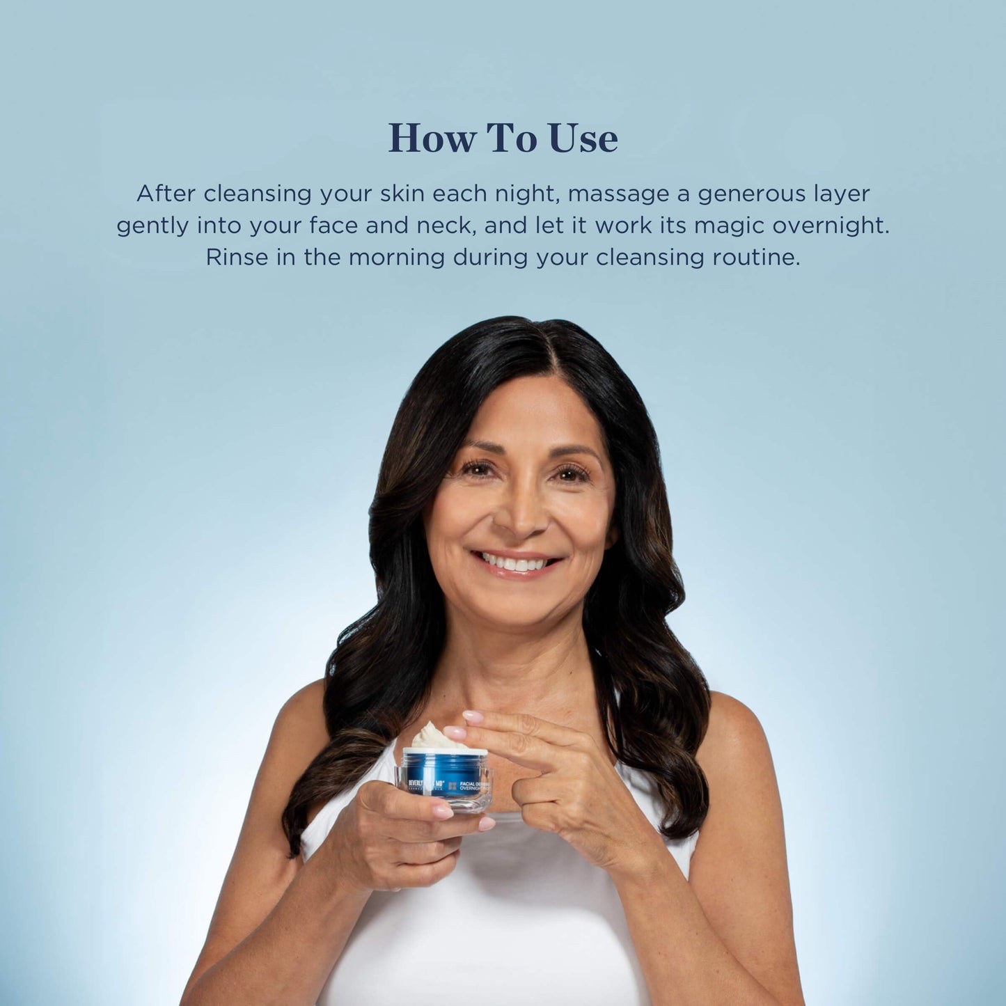 Beverly Hills MD Facial Defining Overnight Mask- Nightly Face Cream for Defining & Supporting Plump, Smooth Skin - Visibly Combat Signs of Aging w/Shea Butter, Coconut, Chamomile