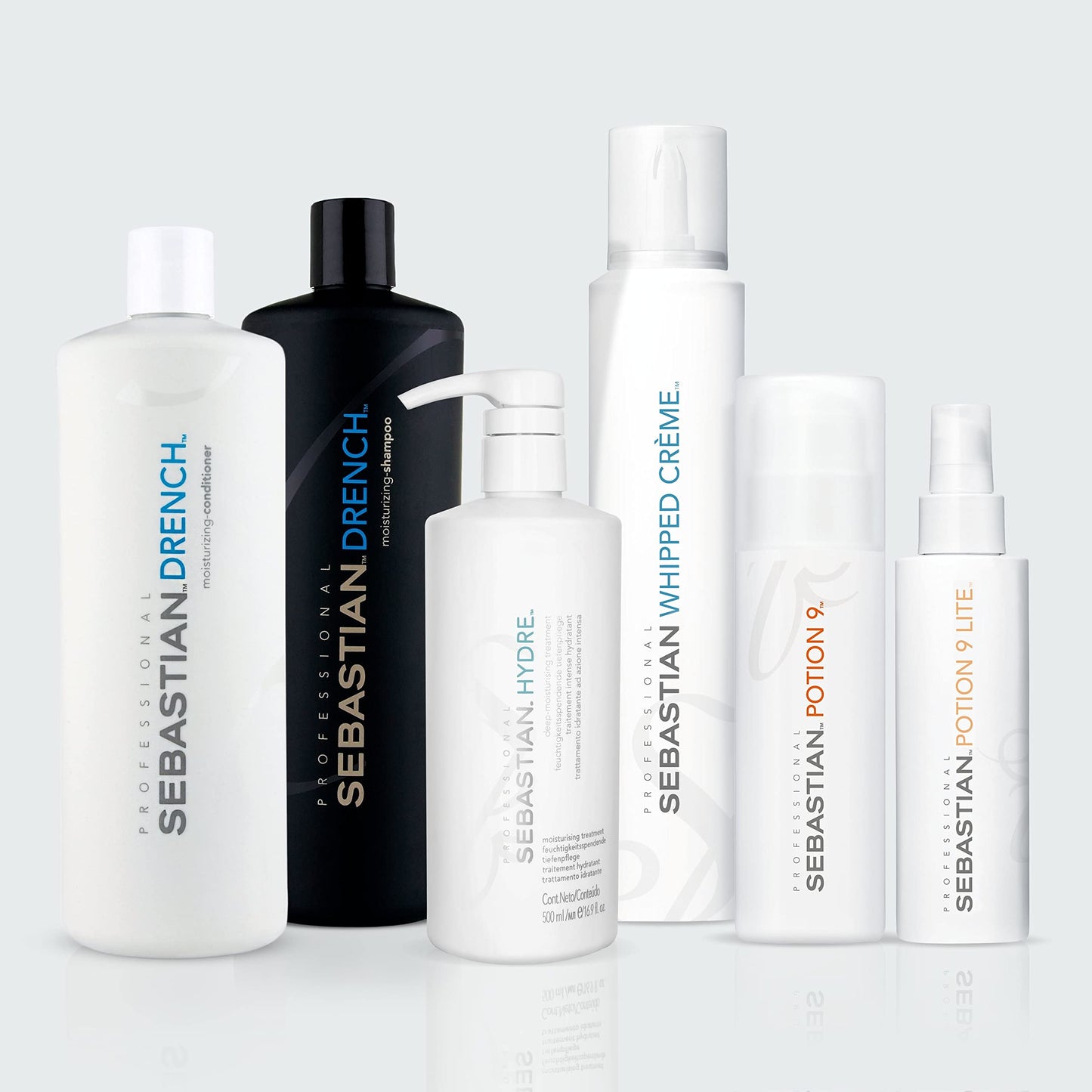Sebastian Professional Drench Shampoo| Deep Moisturizing for Dry, Frizzy & Chemically Treated Hair