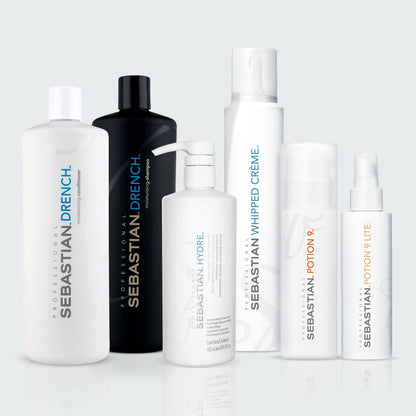 Sebastian Professional Drench Shampoo| Deep Moisturizing for Dry, Frizzy & Chemically Treated Hair