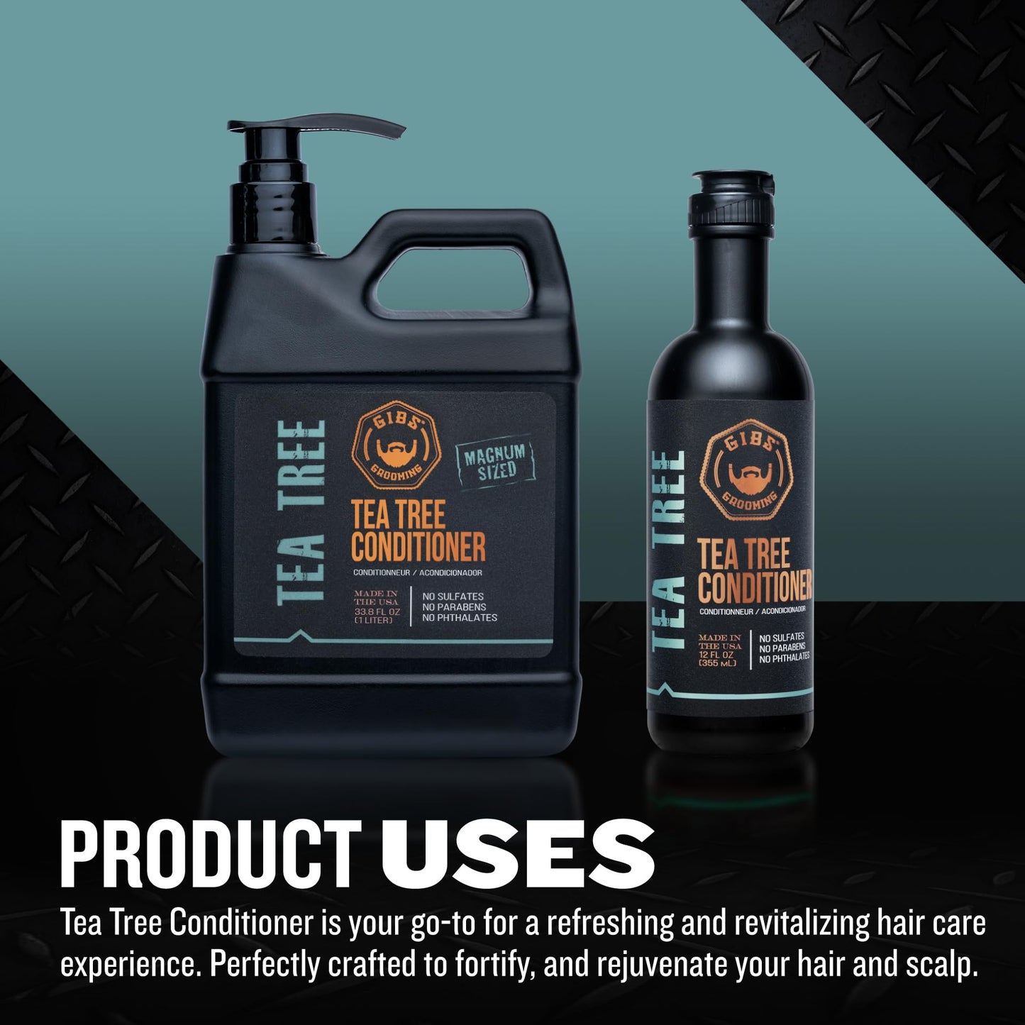 GIBS Grooming Tea Tree Conditioner, 3.25 fl. oz.
