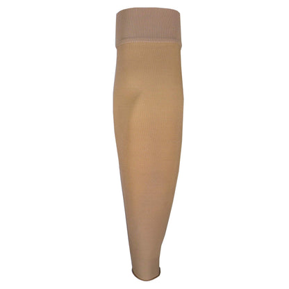 NuVein 15-20 mmHg Compression Lymphedema Arm Sleeve, Medical Support for Post Surgical Swelling Recovery, Beige, Small