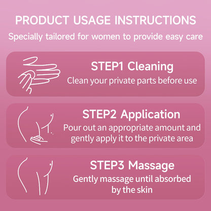 VENROCK Pink Revitalizing Serum for Women, Intimate Moisturizer with Ginseng Extract – pH Balanced, Fragrance Free, Paraben Free, 30ml