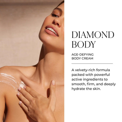 Natura Bissé Diamond Body Cream, Anti-Aging Body Moisturizer, Nourishes and Firms Skin, 9.5 Oz
