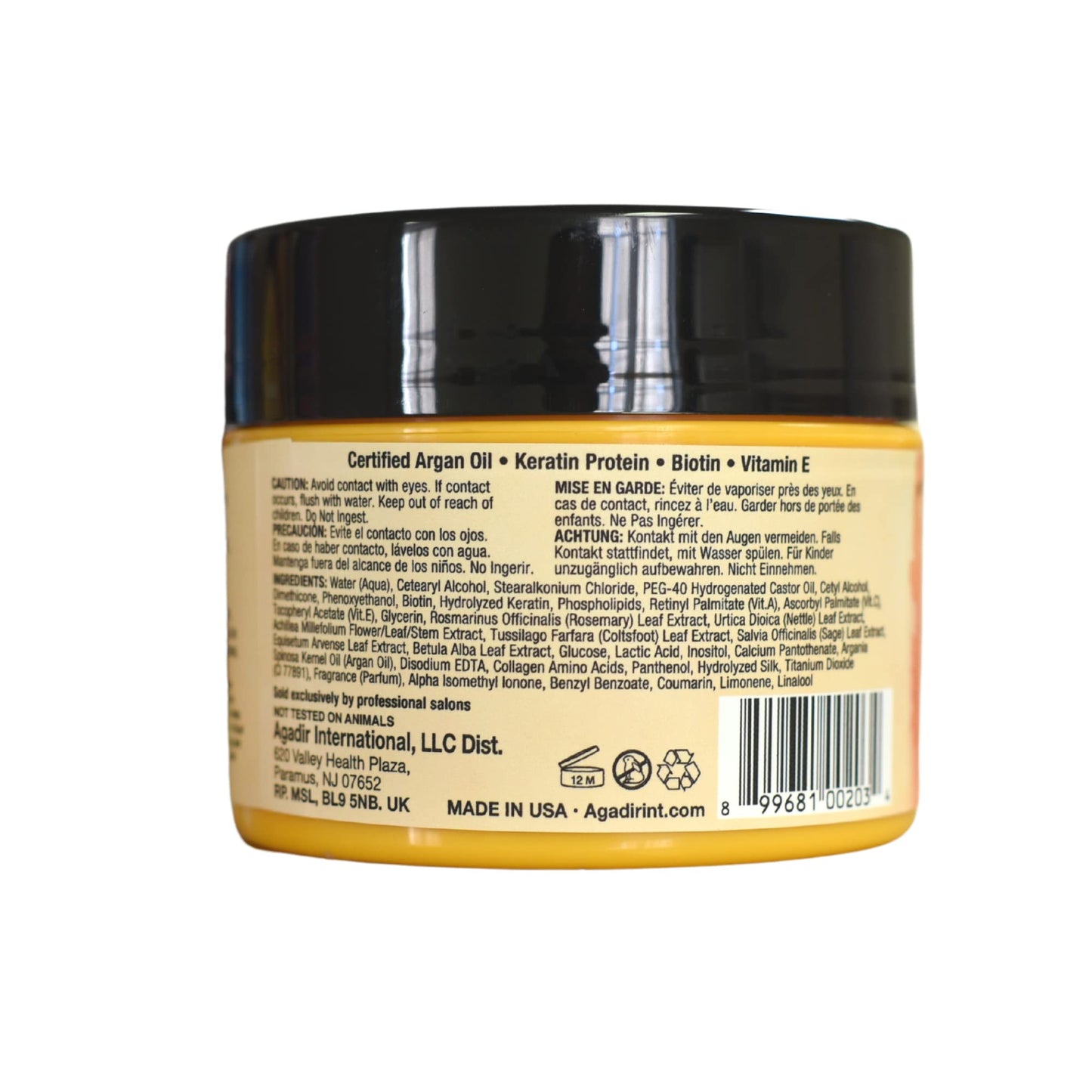 AGADIR Moisture Masque, 8 Oz