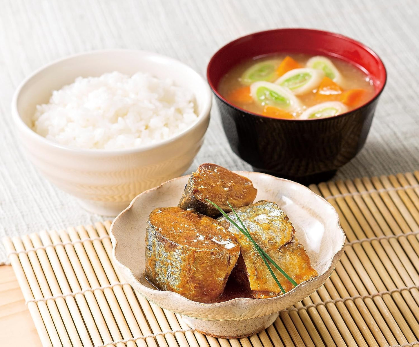 Saba Can Mackerel Canned Fish With Miso 5.64oz(160g) Set Of 5