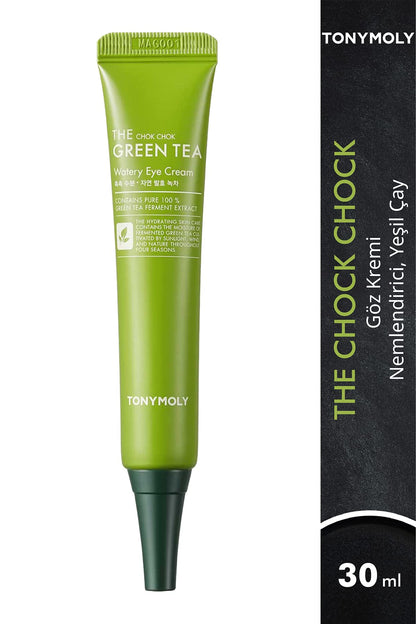 TONYMOLY The Chok Chok Green Tea Watery Eye Cream, 1.7 Fl Oz