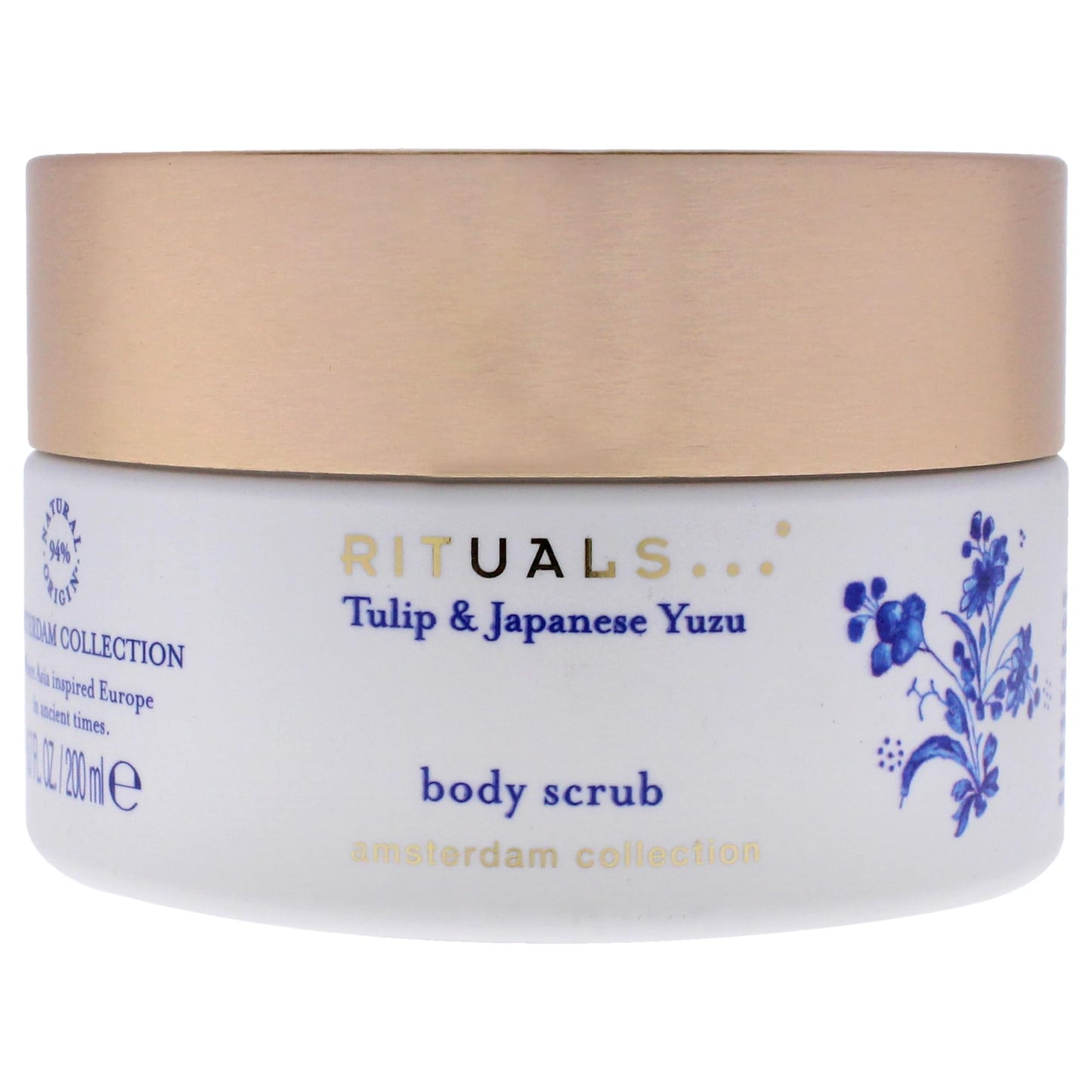 Rituals Amsterdam Collection Unisex Body Scrub - Gently Exfoliates, Smooths & Refreshes Skin - 6.7 oz