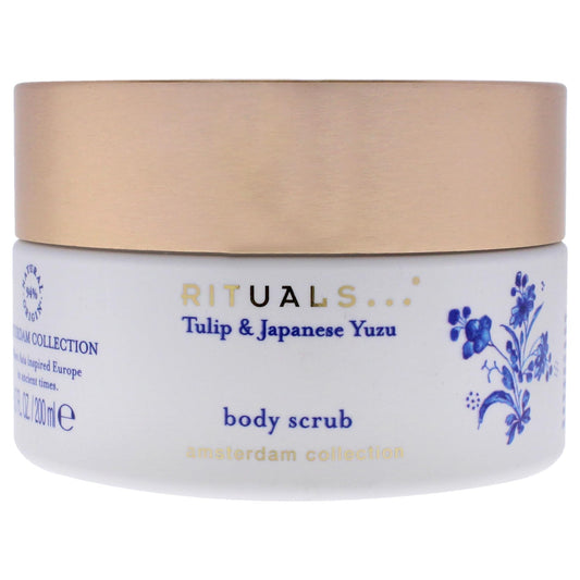 Rituals Amsterdam Collection Unisex Body Scrub - Gently Exfoliates, Smooths & Refreshes Skin - 6.7 oz