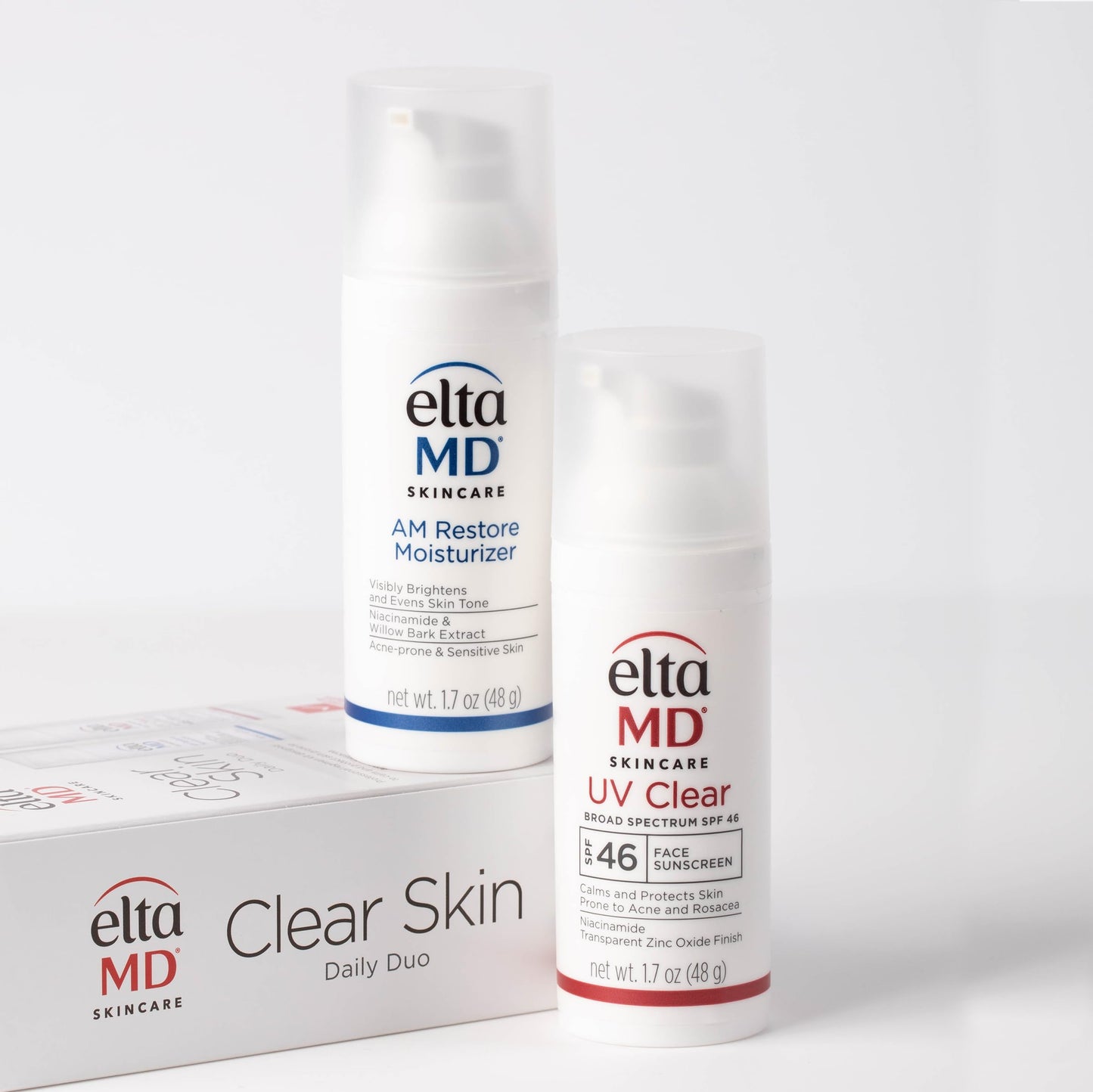 EltaMD AM Therapy Facial Moisturizer Lotion, Oil Free Face Moisturizer with Hyaluronic Acid, Hydrates and Moisturizes Skin, Lightweight Formula, Safe for Sensitive Skin