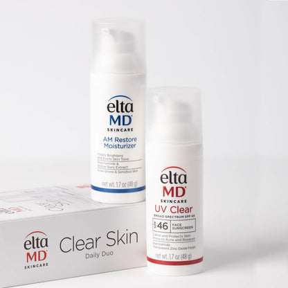 EltaMD AM Therapy Facial Moisturizer Lotion, Oil Free Face Moisturizer with Hyaluronic Acid, Hydrates and Moisturizes Skin, Lightweight Formula, Safe for Sensitive Skin