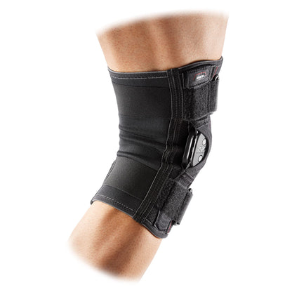 McDavid Knee Brace, Maximum Support with Polycentric Hinges & Cross Straps, Comfortable Compression & Extra Stability
