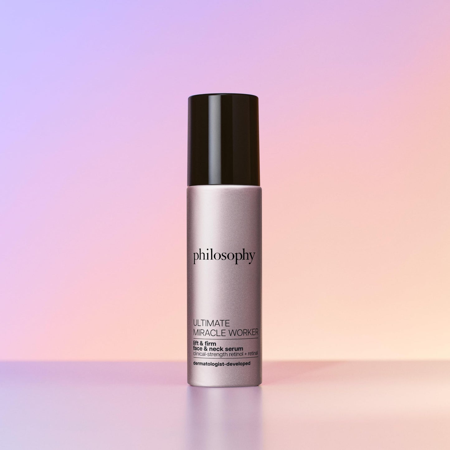 philosophy ultimate miracle worker lift & firm face & neck serum – with encapsulated retinol & retinal ­– anti-aging serum ­– peptide complex – for all skin types