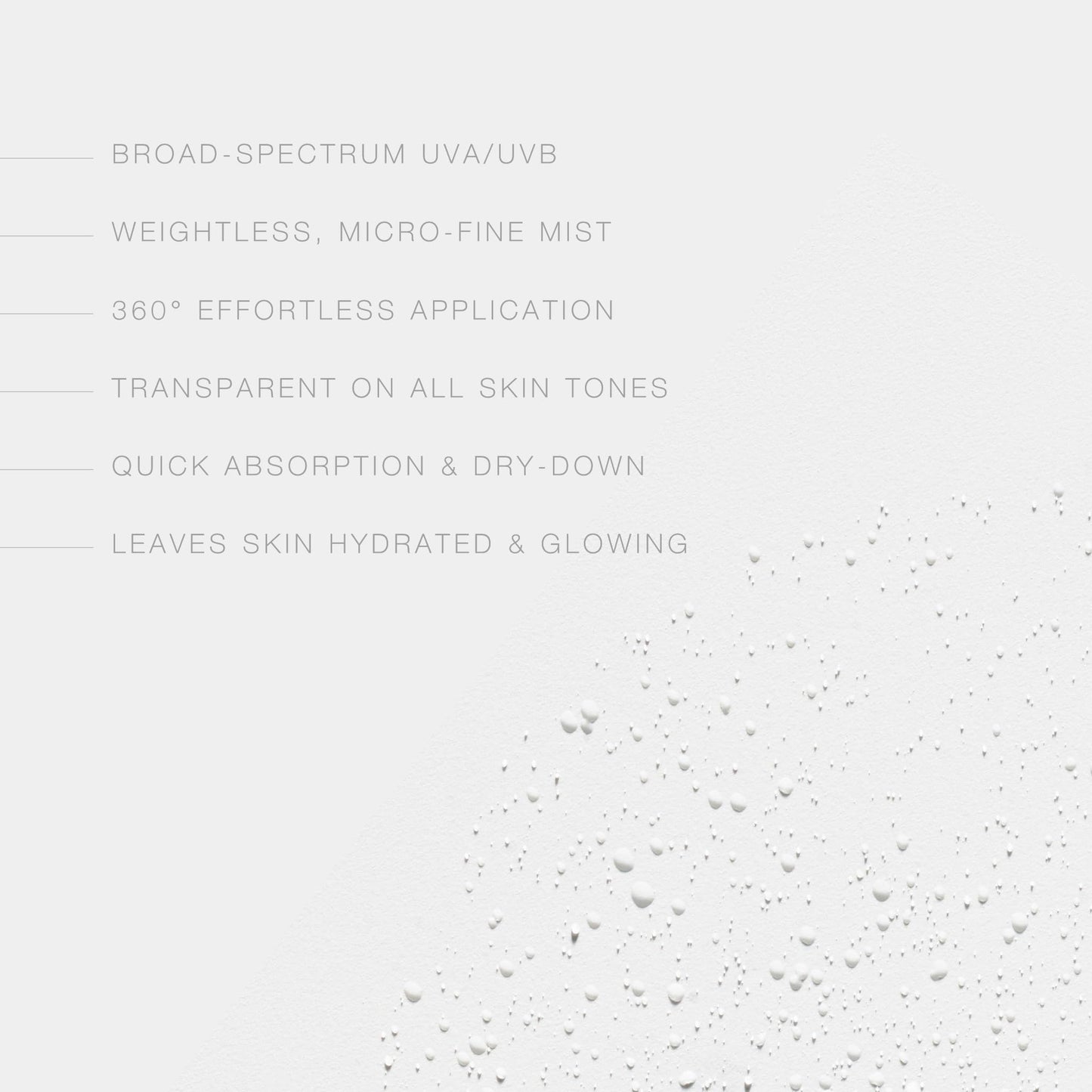 Hampton Sun SPF 15 Continuous Mist Sunscreen, Broad Spectrum UVA/UVB | Advanced Water + Sweat Resistance, Antioxidant-Rich Vitamin E + Aloe for Hydrated, Radiant Skin, Glowy Finish and Oil-Free.