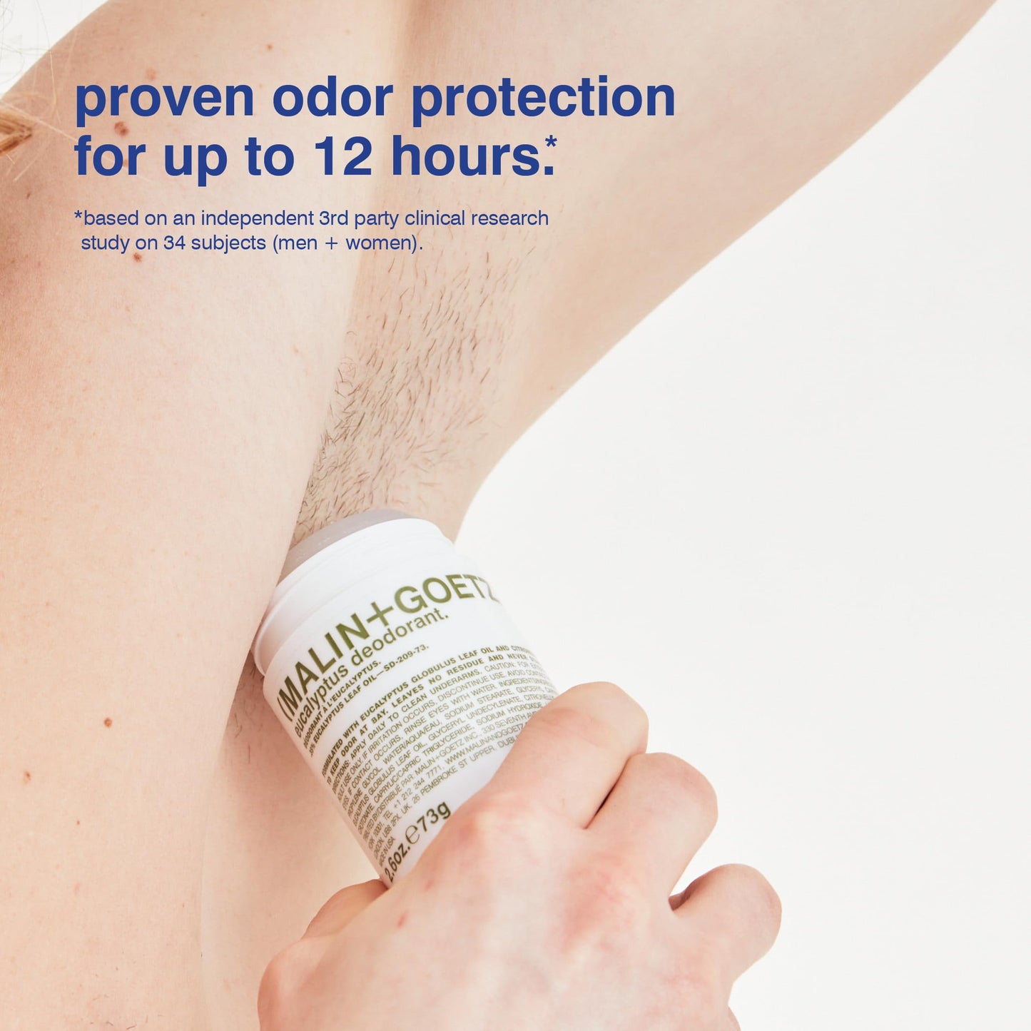 MALIN+GOETZ Deodorant | Eucalyptus, Bergamot, Otto Scents | Aluminum-Free, Residue-Free, Refreshing Gel Stick Formula | Vegan & Cruelty-Free (2.6oz & 1oz Sizes)