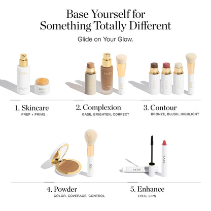 Ogee Complexion Perfecting Liquid Foundation - Lightweight Tinted Moisturizer For Face (Cedar 1.20C - Fair, Pink-Beige Undertones) - with Vitamin C & Jojoba Oil - Certified Organic & Made in USA