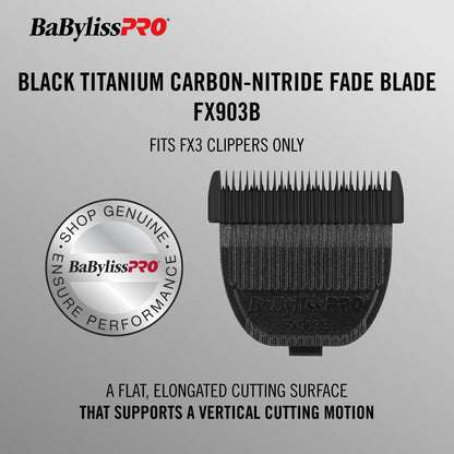 FX3 Clipper Replacement Ultra Thin Fade Blades