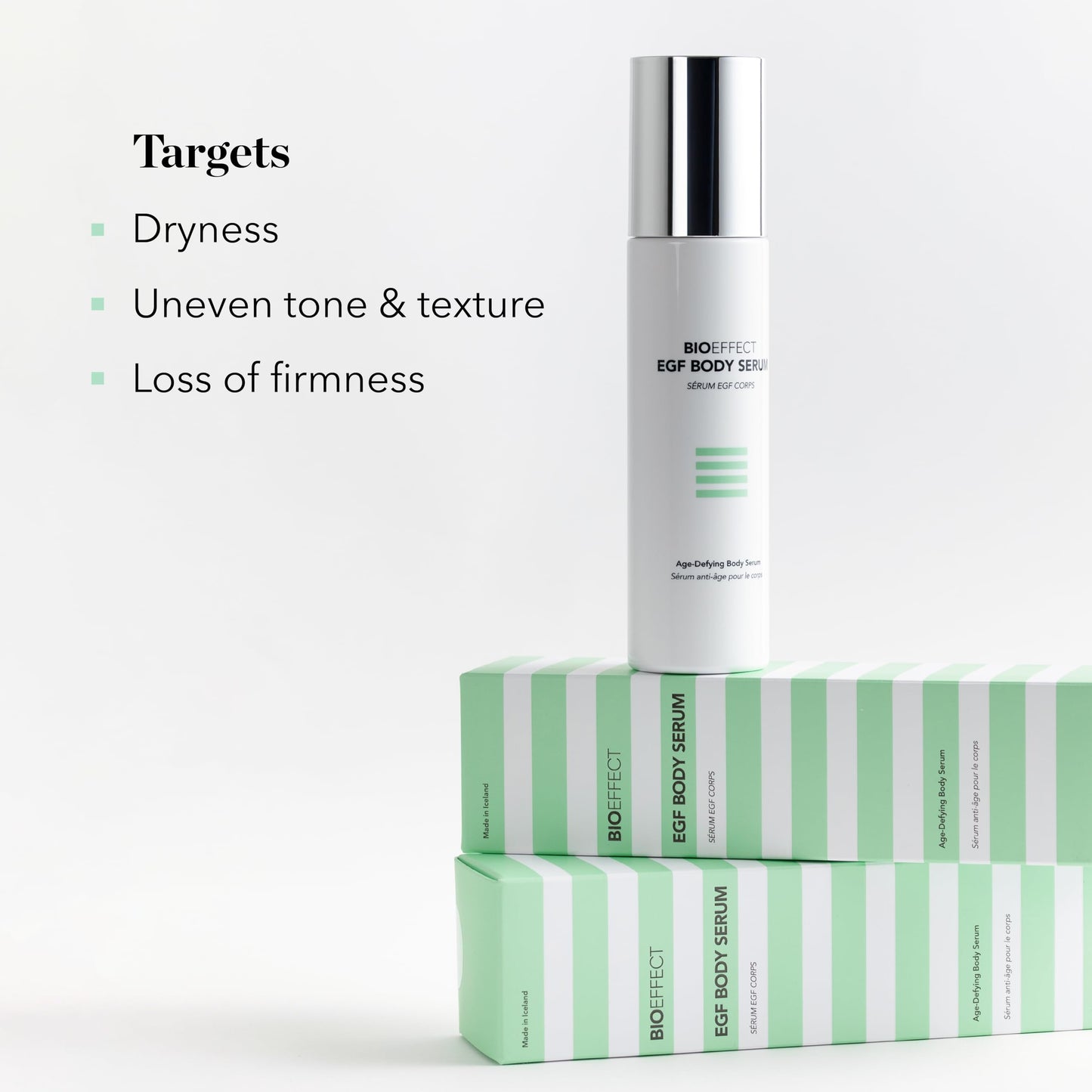 BIOEFFECT EGF Body Serum | Epidermal Growth Factor + Hyaluronic Acid | Age-Defying Body Serum for Visibly Smoother, Plumper & Firmer skin, 120 mL / 4.06 oz