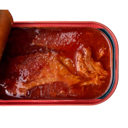 Sanniti Mackerel Fillets in a Rich Tomato Sauce | Super Food | High in Protein | High in Omega 3, 4.4 oz (Pack of 3)