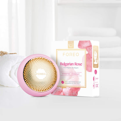 FOREO UFO Activated Mask Treatment for Anti-Aging, Bulgarian Rose, 0.21 Ounce (Pack of 6)