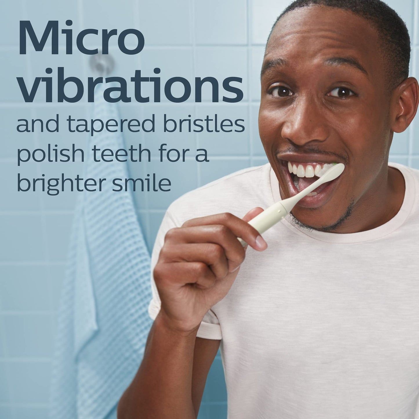 Philips Sonicare One by Sonicare Rechargeable Toothbrush, Snow, HY1200/27
