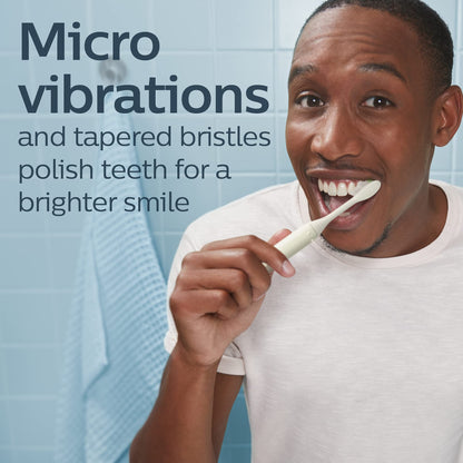 Philips Sonicare One by Sonicare Rechargeable Toothbrush, Snow, HY1200/27