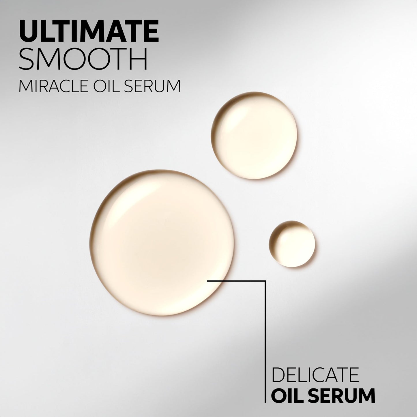 Wella Professionals ULTIMATE SMOOTH Miracle Oil Serum for Dry, Dull & Frizzy Hair | Nourishes, Smooths & Adds a Silky Shine | With Squalane & Omega 9 | Heat Protectant | Color Safe