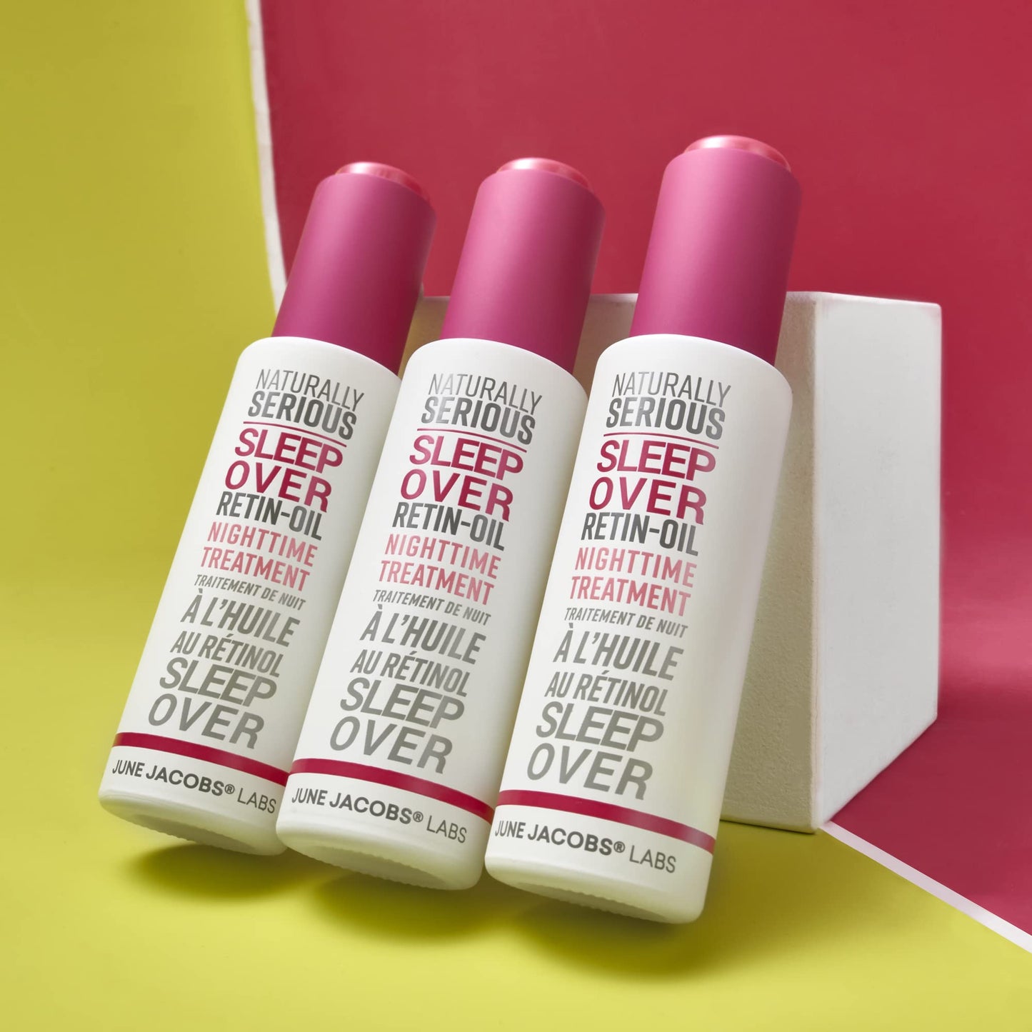 Naturally Serious | Sleepover Retin-Oil Nighttime Treatment, Vegan Retinol Oil, Anti-Aging Oil For Face, Vegan Skincare, Cruelty-Free Skincare