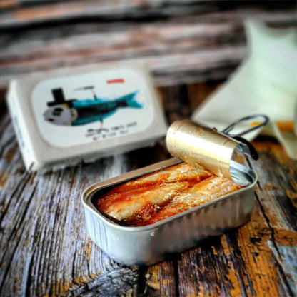 Canned Sardines in Tomato Sauce by Jose Gourmet, Wild Caught Portuguese Sardines, Canned Fish in Tomato Sauce, Omega 3, Fair Trade, 125g Can