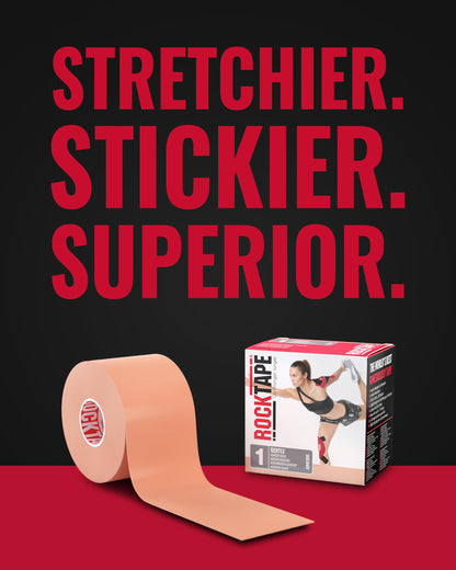 RockTape RX Sensitive-Skin 2-Inch Kinesiology Tape