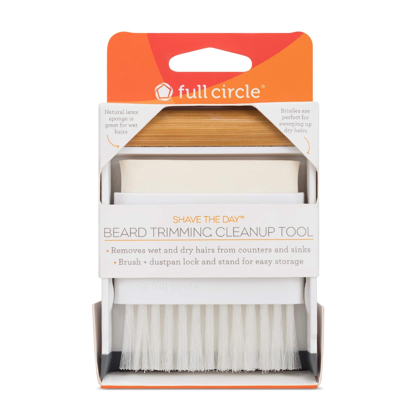 Full Circle Shave The Day Beard Trimming Cleaning Set