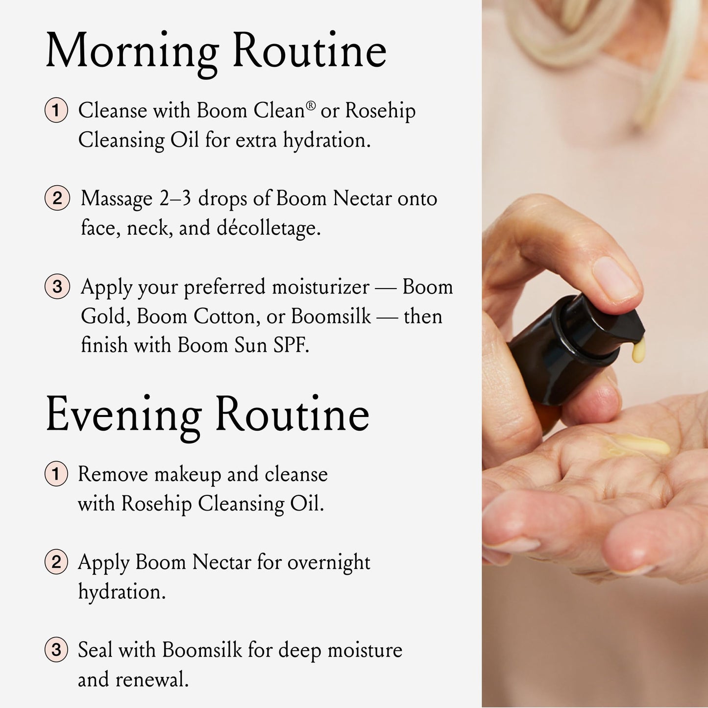 Boom Nectar ® Deep Moisturizing Eye & Face Serum for Sensitive Skin, Facial Serums for Aging Skin to Hydrate and Renew Complexion, Vitamin C Serum from BOOM Beauty by Cindy Joseph - 1.7 Oz
