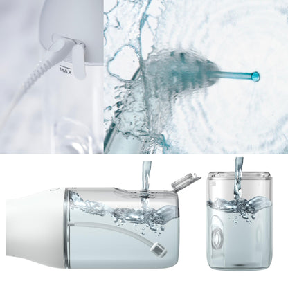 Philips Sonicare Water Flosser Cordless – Rechargeable Power Dental Waterflosser for Teeth, Portable Oral Irrigator with 3 Intensity Settings, 360° Rotating Nozzle – (Mint)