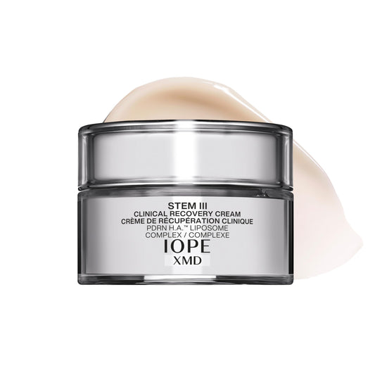 IOPE XMD Stem III Clinical Recovery Cream - Facial Moisturizer -Suitable Post Procedure - Reduces Redness, Smooths Texture, and Repairs Skin Barrier - With PDRN and Hyaluronic Acid - 1.69 fl. oz.